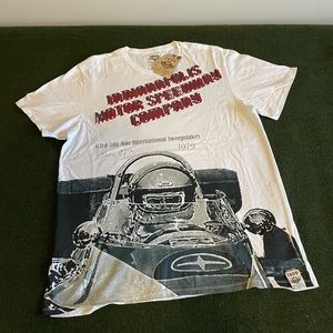 Izod Indy 500 Tee NWT AOP X-Large